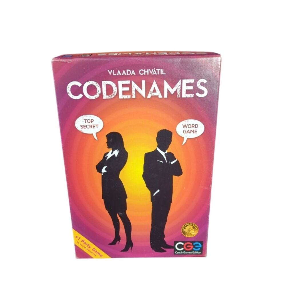 Codenames Word Clue Party Game Czech Games Edition, Complete Excellent